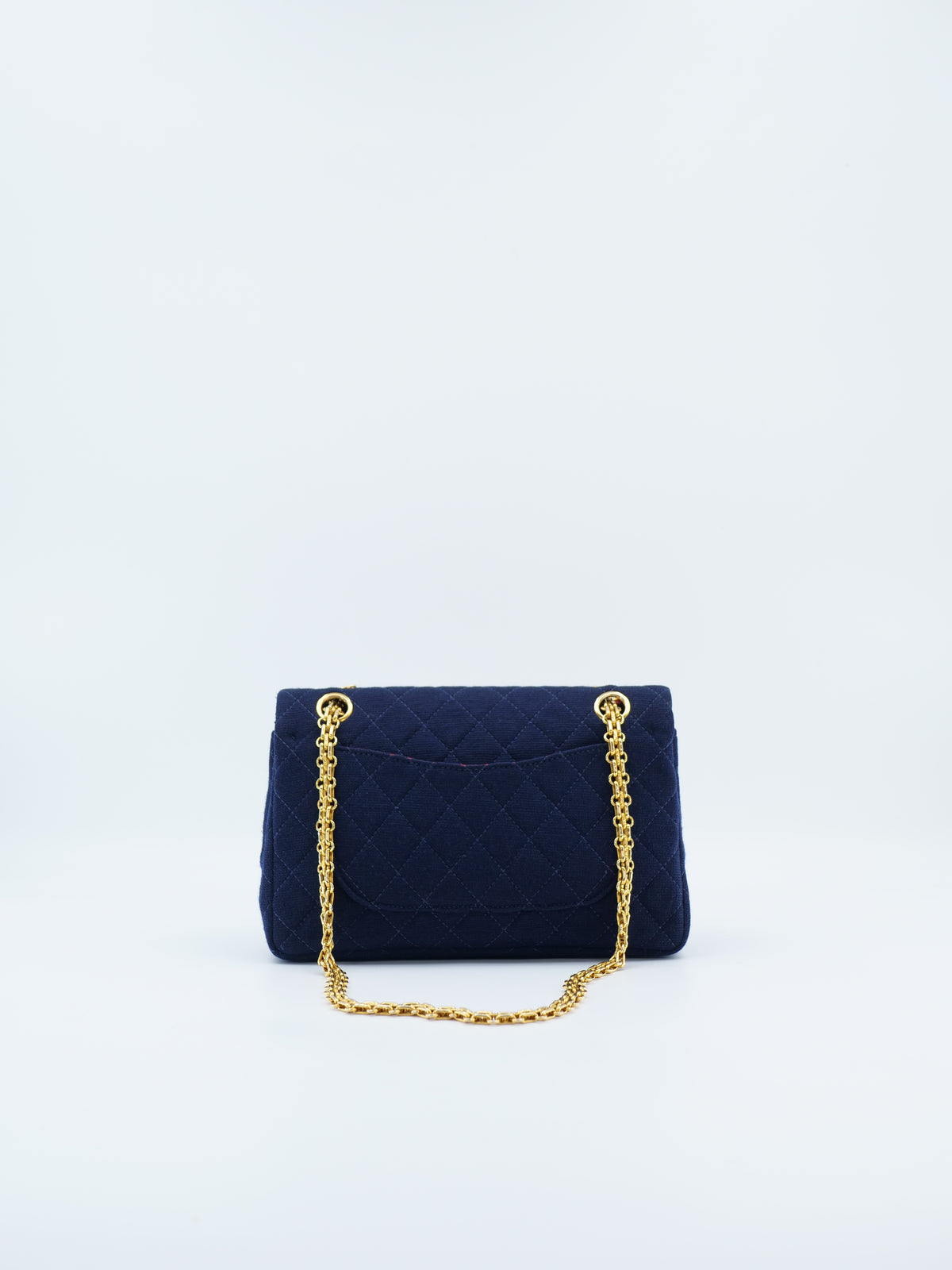 CHANEL TIMELESS 25 JERSEY DOUBLE FLAP