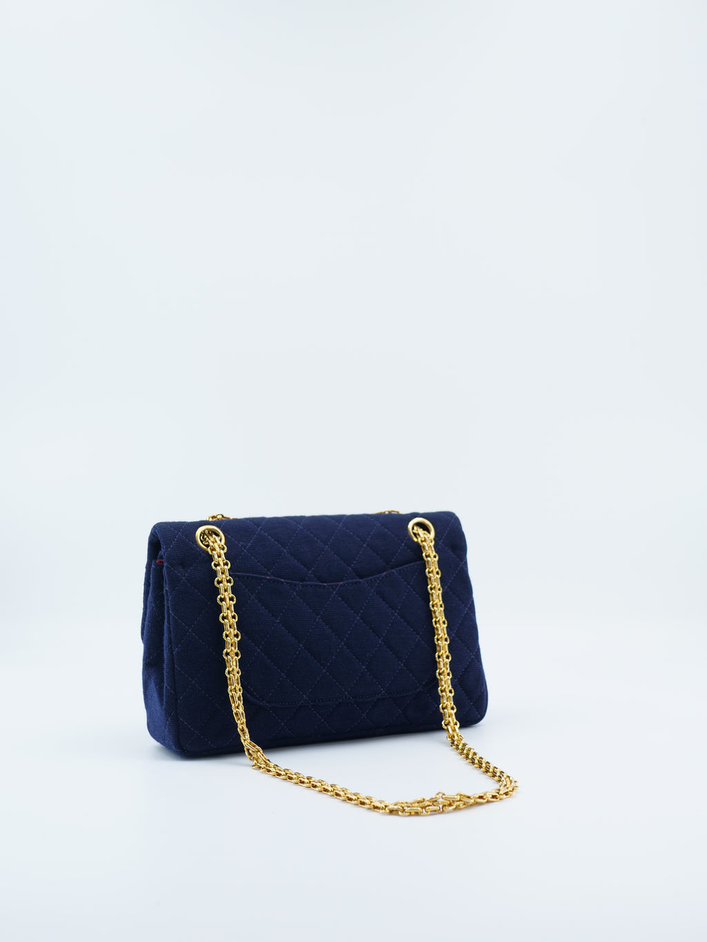 CHANEL TIMELESS 25 JERSEY DOUBLE FLAP