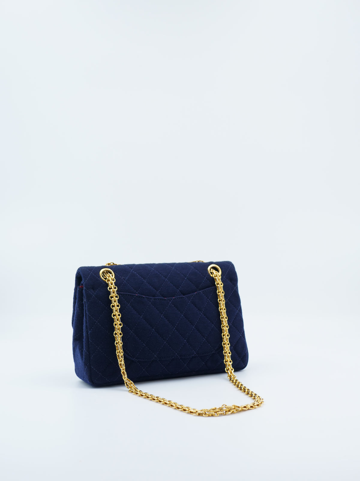 CHANEL TIMELESS 25 JERSEY DOUBLE FLAP