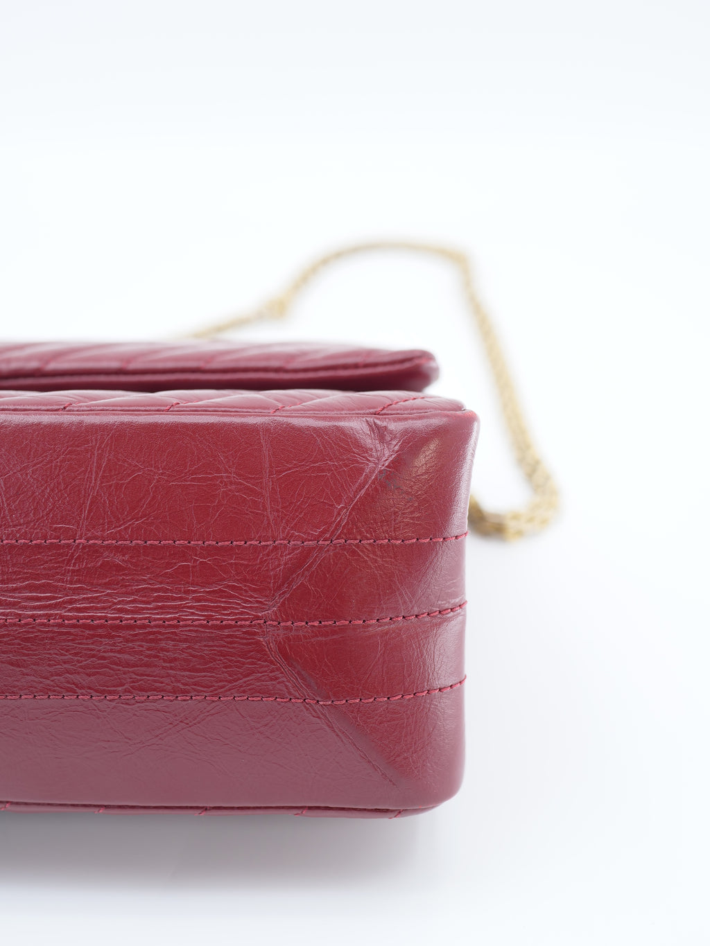 CHANEL 2.55 CHEVRON DOUBLE FLAP