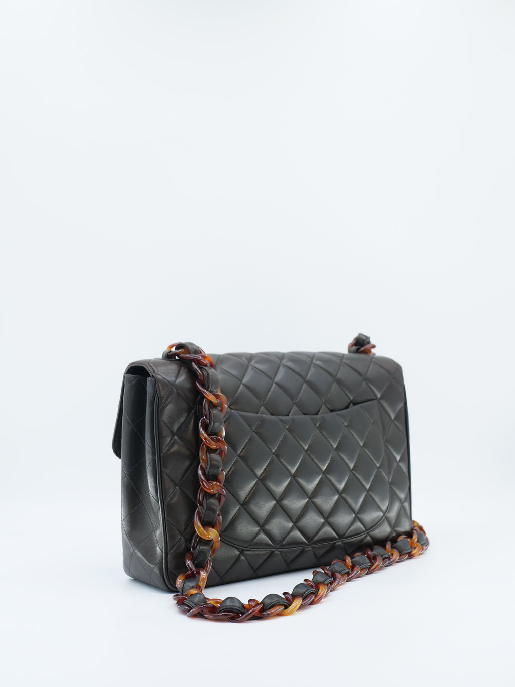 CHANEL MAXI JUMBO TORTOISE