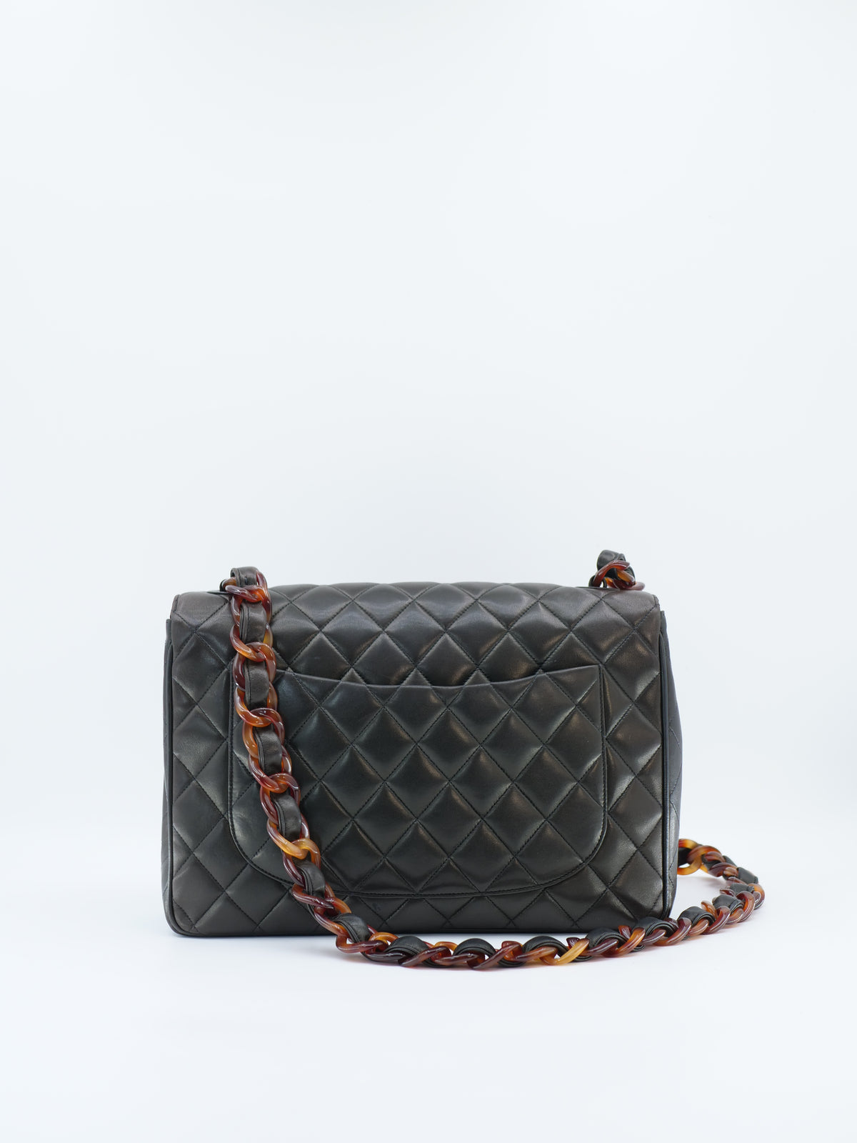 CHANEL MAXI JUMBO TORTOISE