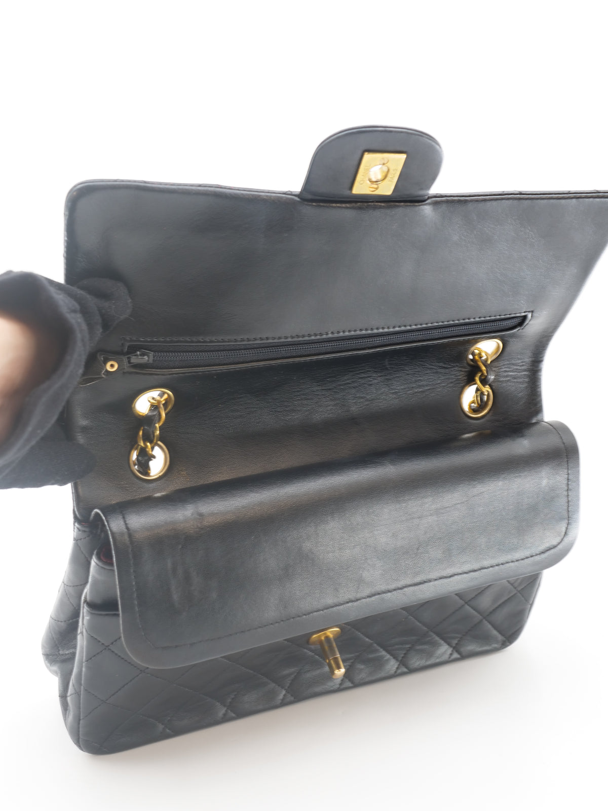 CHANEL TIMELESS 25 DOUBLE FLAP