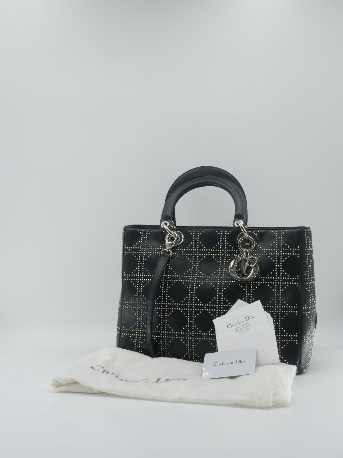 DIOR LADY L STUDDED