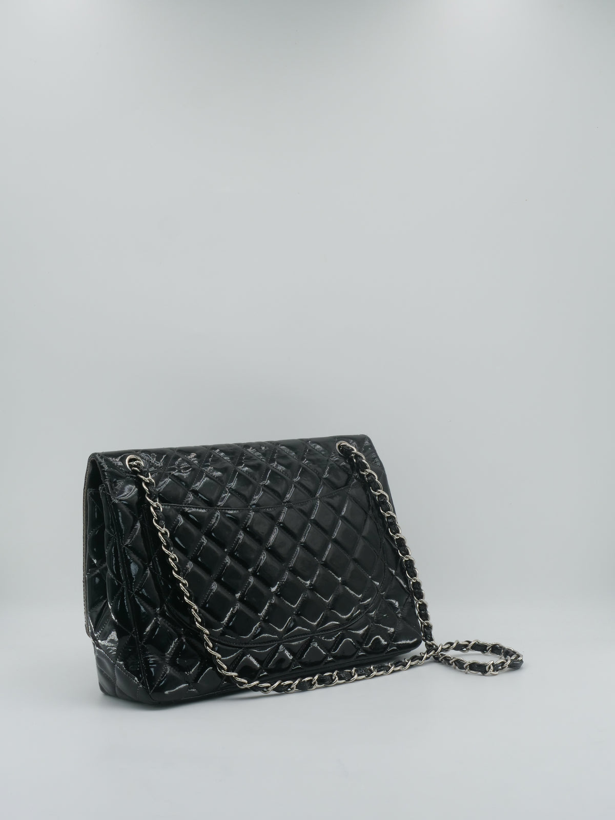 CHANEL TIMELESS JUMBO PATENT LEATHER