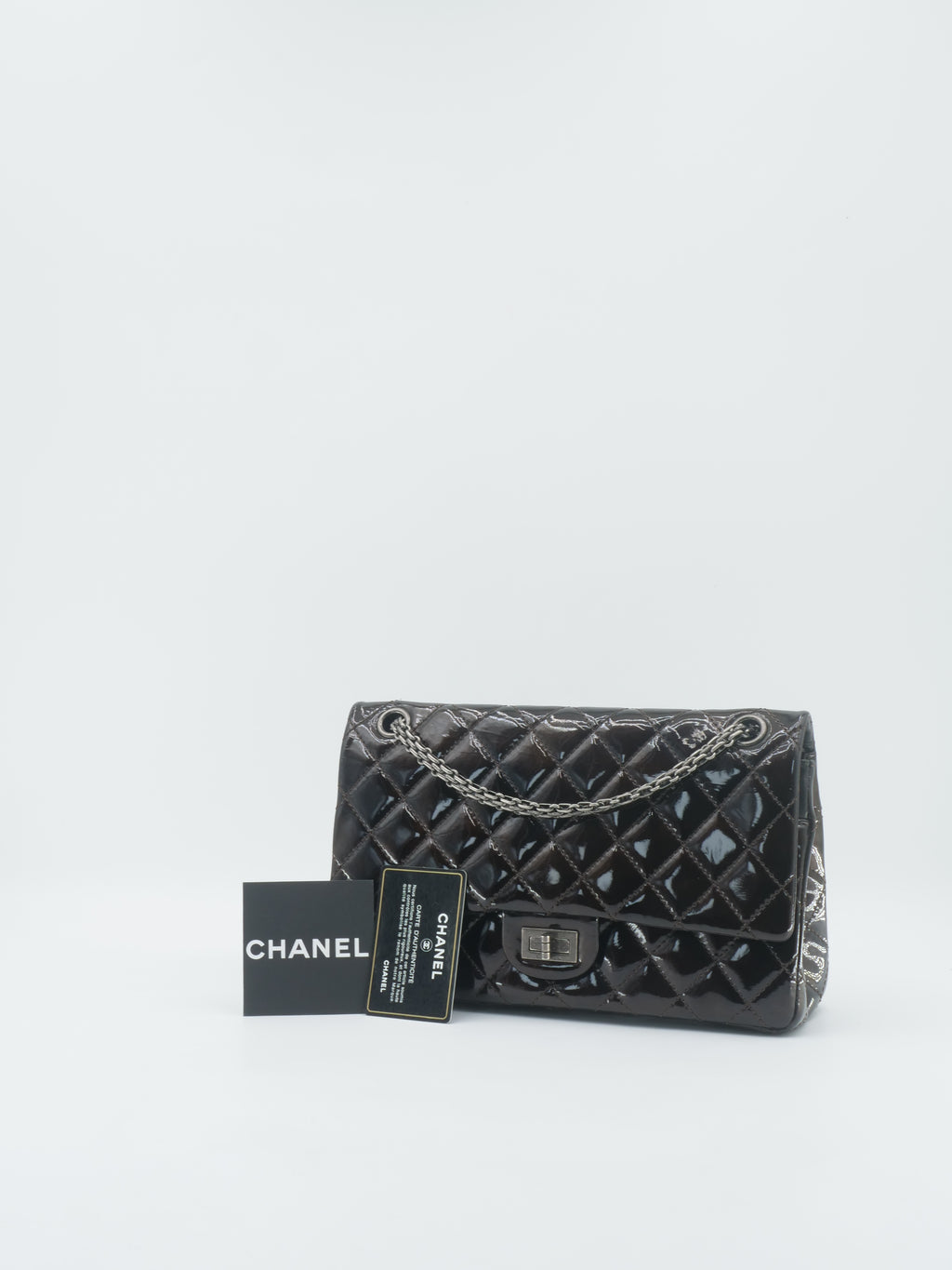 CHANEL 2.55 PATENT LEATHER