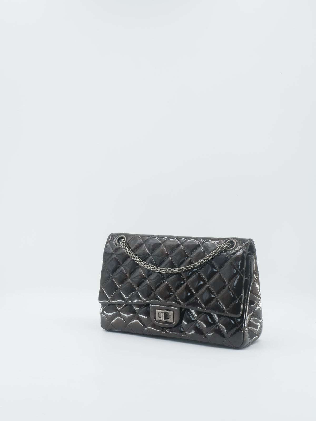 CHANEL 2.55 PATENT LEATHER