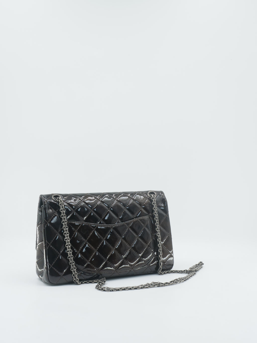 CHANEL 2.55 PATENT LEATHER