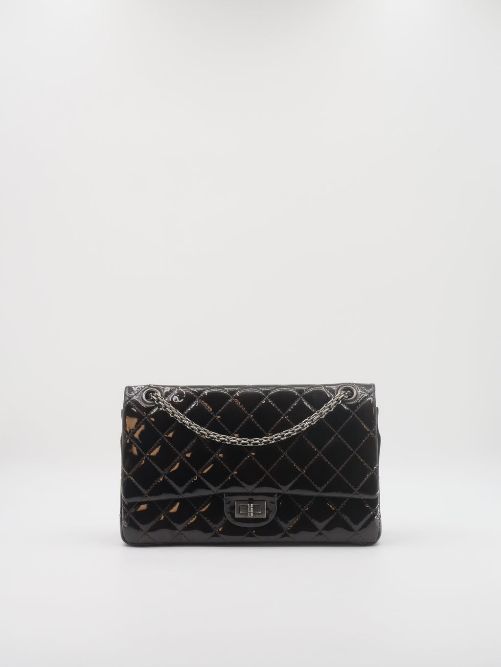CHANEL 2.55 PATENT LEATHER