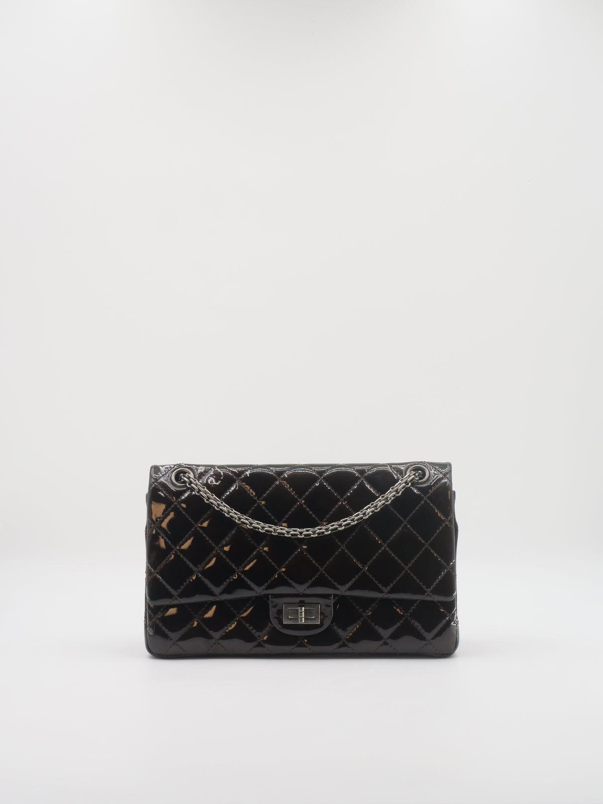 CHANEL 2.55 PATENT LEATHER