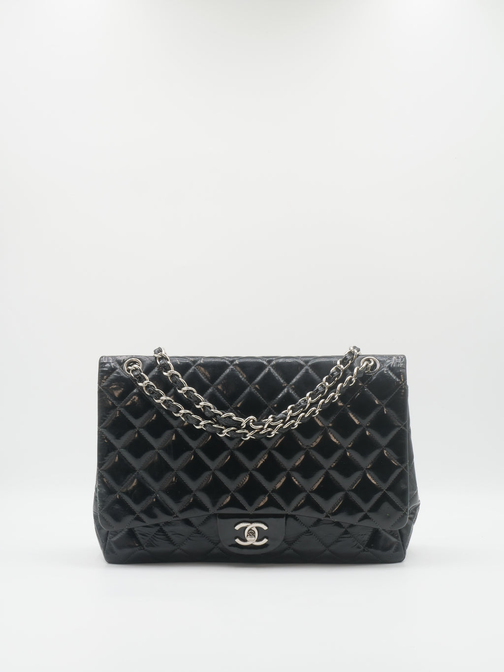 CHANEL TIMELESS JUMBO PATENT LEATHER