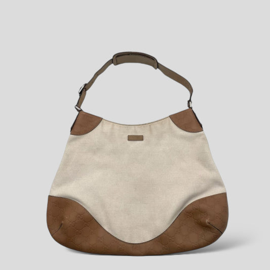 Gucci Canvas Shoulder Bag