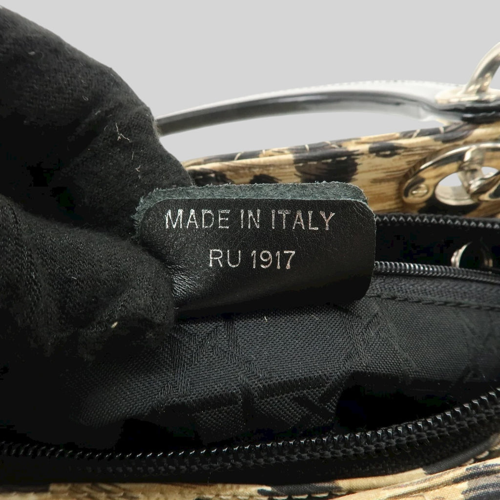 Dior Lady Leopard