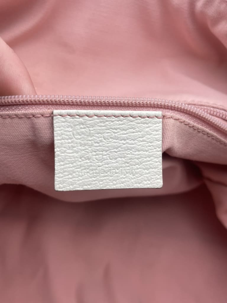 Gucci Canvas Boston GG Double Pocket Pink