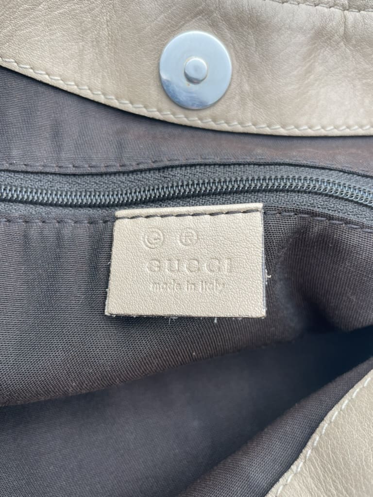 Gucci Canvas Shoulder Bag