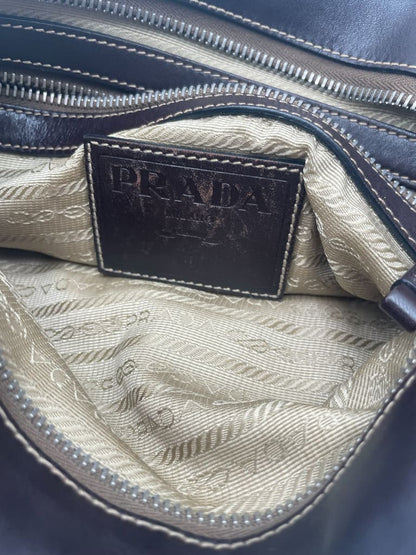 Prada Logo Jacquard Vintage Bag 